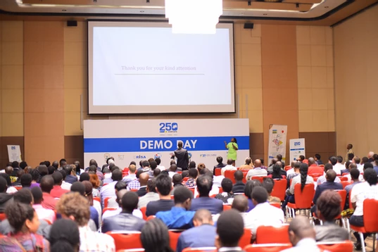 How does 250Startups catalyze the emerging tech scene and create the future business leaders in Rwanda?